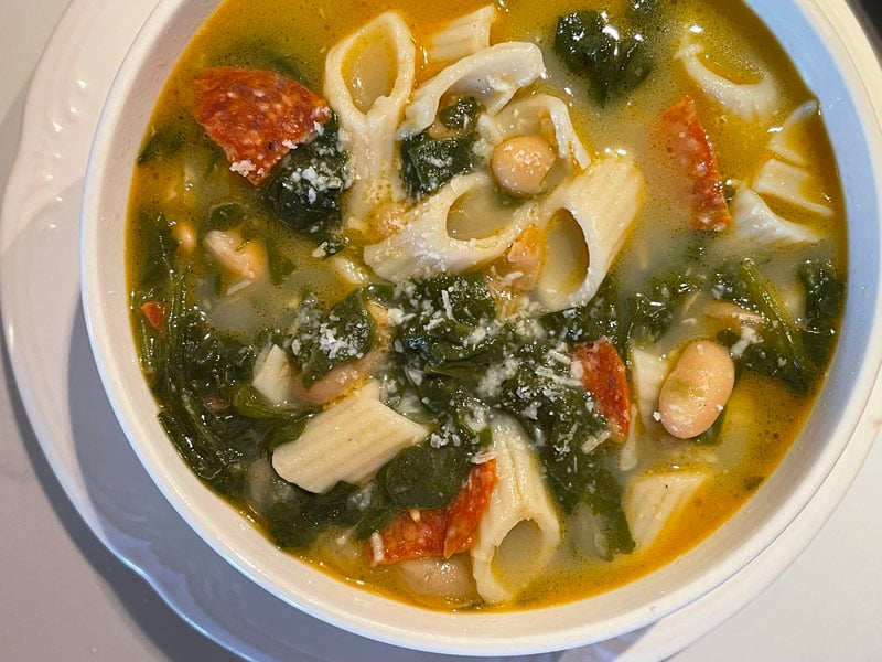 Gluten Free Escarole Soup – Bean & Pasta