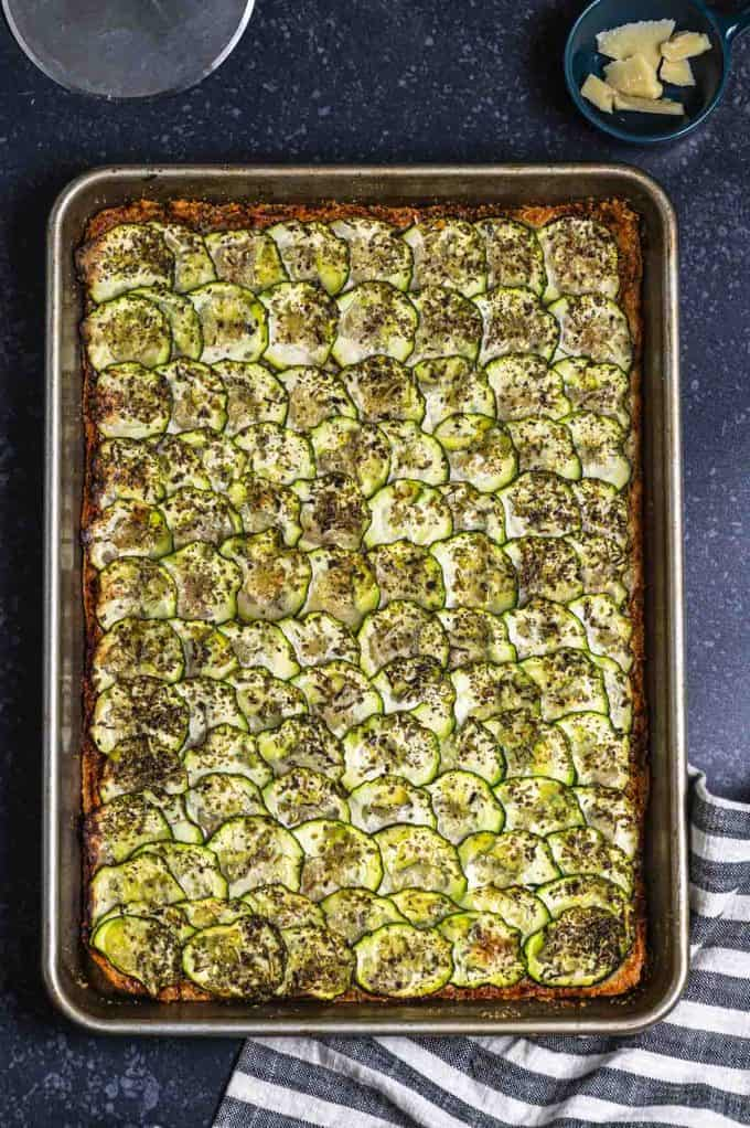 Baked Parmesan Zucchini
