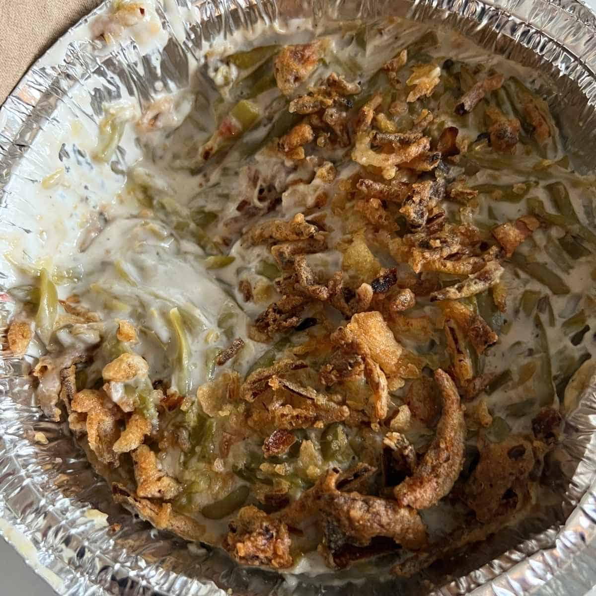 Air Fryer Green Bean Casserole