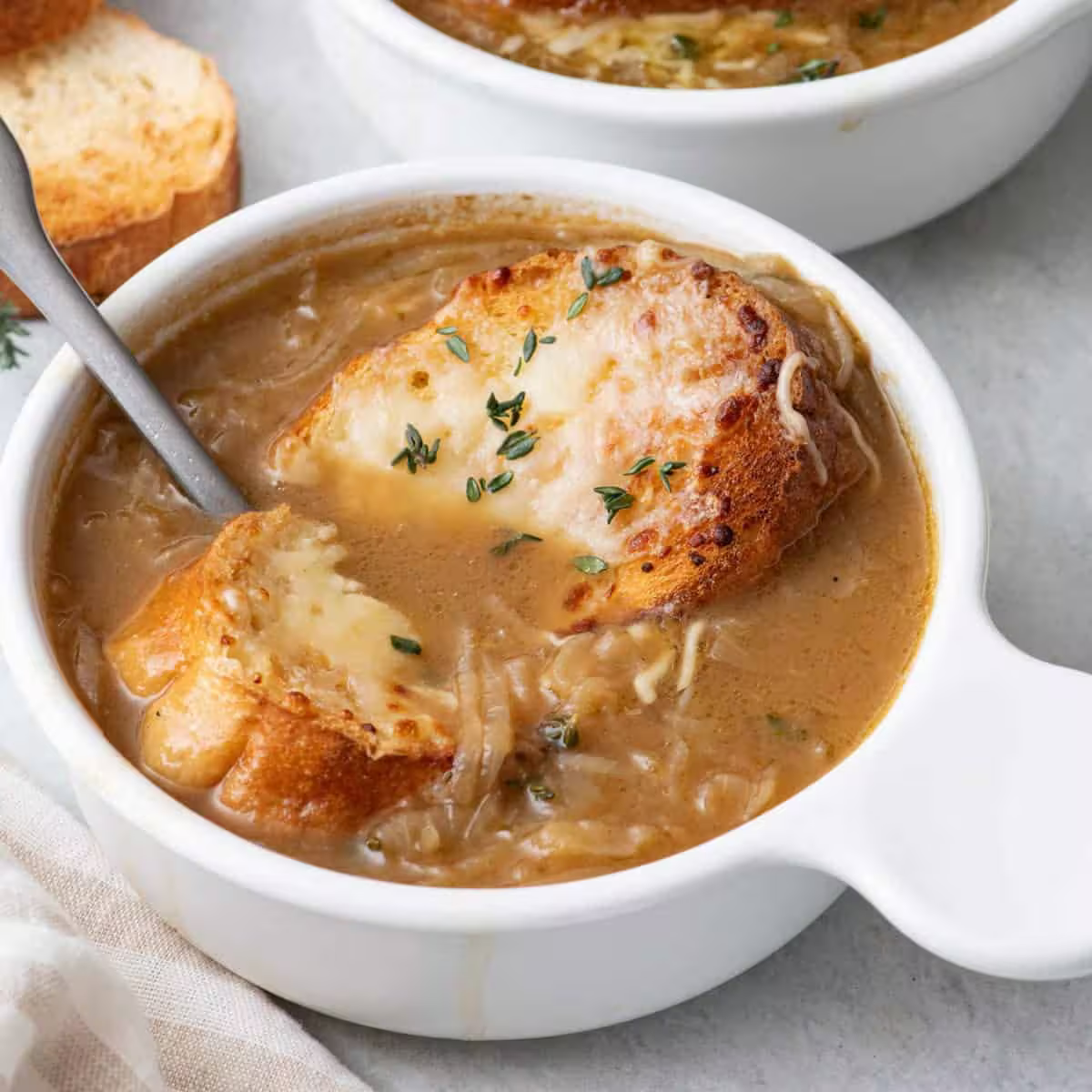 Sopa de ceba francesa 🧅🧀