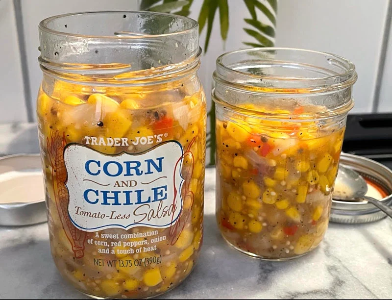Tomato Free Corn Salsa  – Copycat Trader Joe’s Tomato Less Corn Salsa (Sugar Free Version)