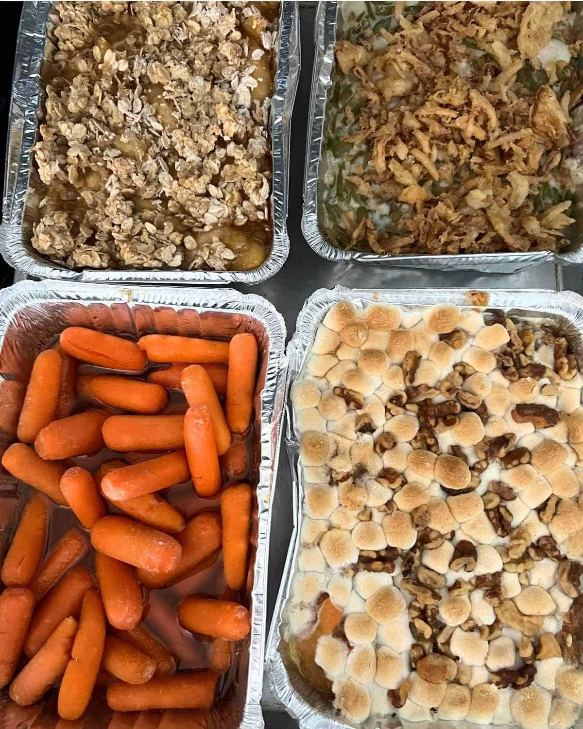 4 Thanksgiving Sides 1 Sheet Pan
